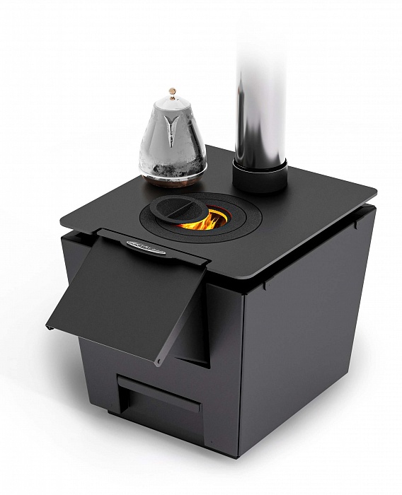 Печь отопительно-варочная угольно-дровяная Зарница