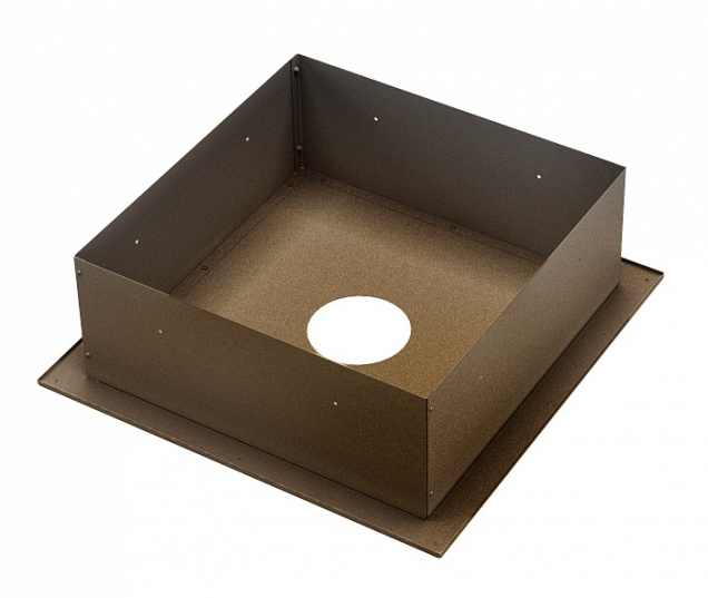 Проходка потолочная TMF 680х680 ф150, черная бронза