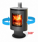 Визиера поворотная на 360° черная бронза