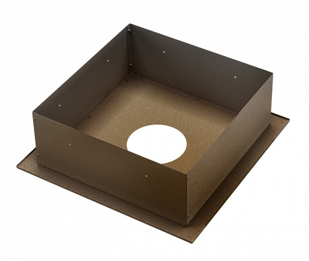 Проходка потолочная TMF 680х680 ф200, черная бронза