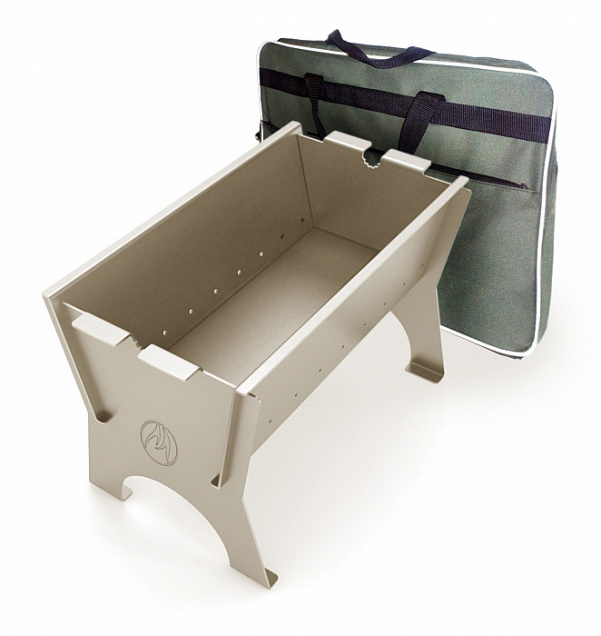 Мангал ТРУДМАЙ-1 облегченный, с сумкой